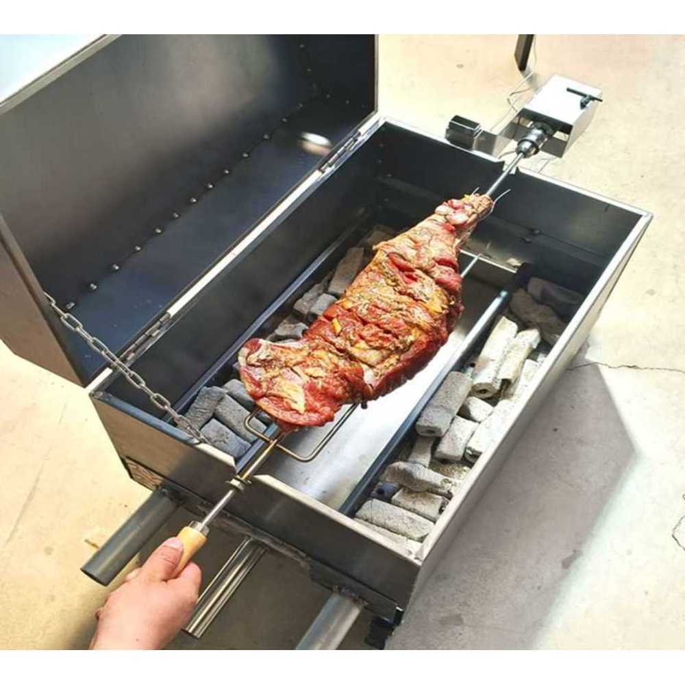돼지통구이 양고기 꼬치 숯불 바베큐 회전 그릴 캠핑 : 상도Market
