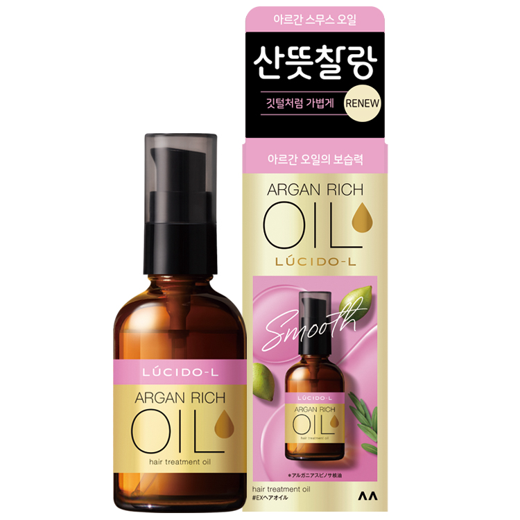 [쿠로미에디션] 루시도엘 아르간오일 남성여성헤어오일 올리브영 헤어로션에센스 세럼 60ml : 루시도엘 공식 스토어