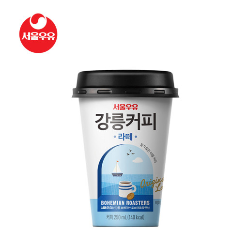 서울우유 강릉커피 라떼 250ml 10개입 1box : 갖다드림몰