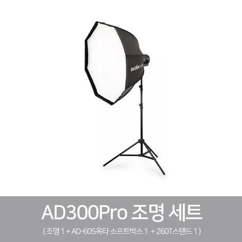 고독스 AD300Pro 원세트 스트로보조명 : 대명포엠