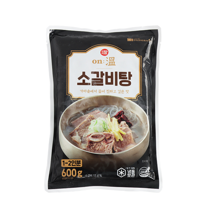 식자재왕 on 소갈비탕 600g (냉동) : 식자재민족