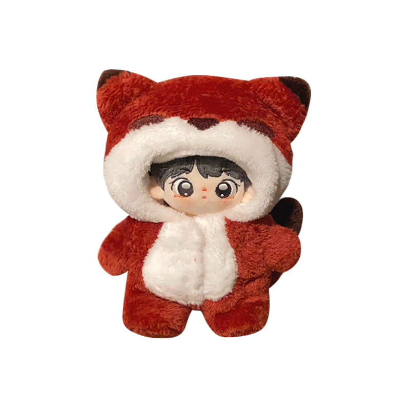 10cm인형옷 모루인형옷 루나의 CM 카피바라 작은 여우 공룡 면 아기 가방 : 친절한최씨