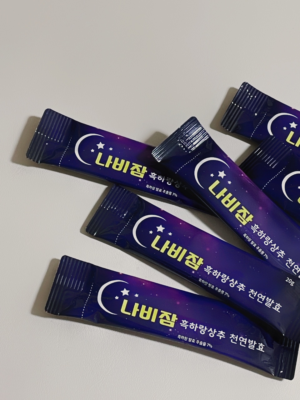 나비잠 잠잘오는 흑하랑상추젤리 단품 (10포) 수면유도 스트레스완화 숙면 꿀잠젤리 : 102뷰티스튜디오