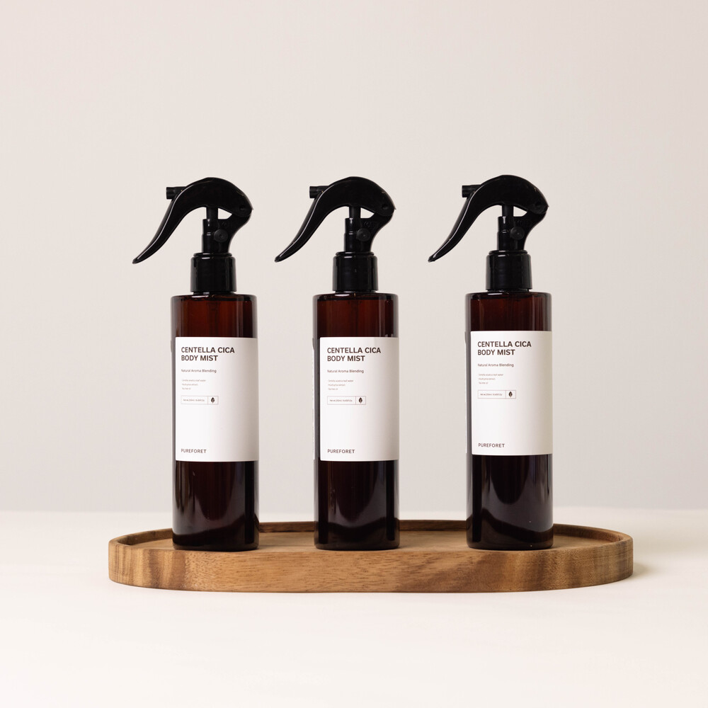 퓨어포레 가정의달 센텔라 시카 보습 진정 아로마 향좋은 바디미스트 250ml 3개선물세트 : 퓨어포레