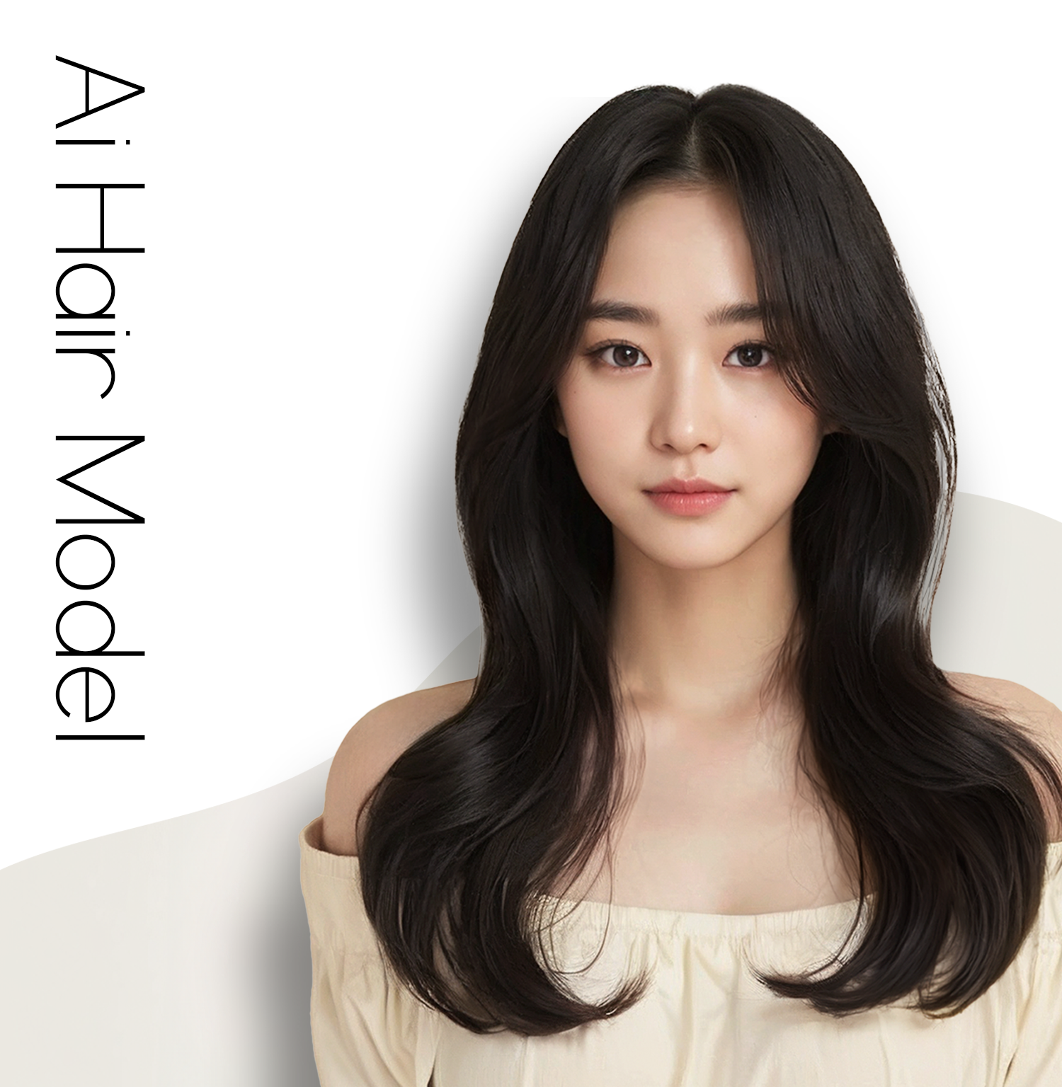 AI 헤어 모델 제작 미용실 광고 마케팅 : 에이펭귄