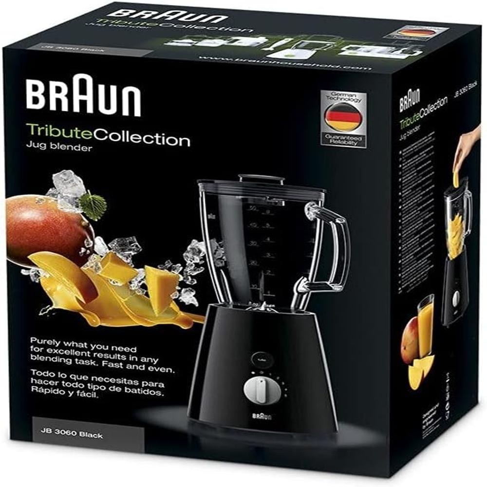 Braun 브라운 TributeCollection JB 3060 스탠드 믹서 1.75L 블랙 : 더블디월드
