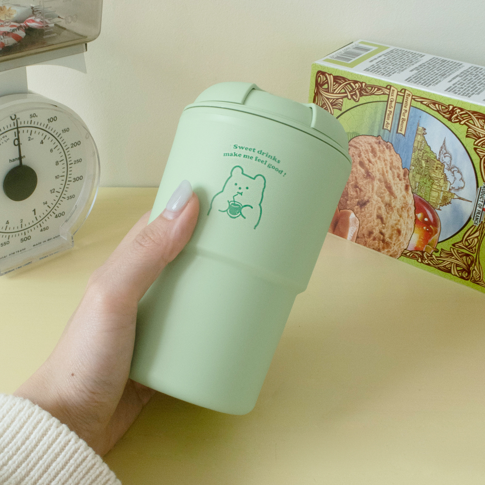 green sweet drink gummy 리유저블 텀블러 휴대용 물병 : 더나인몰