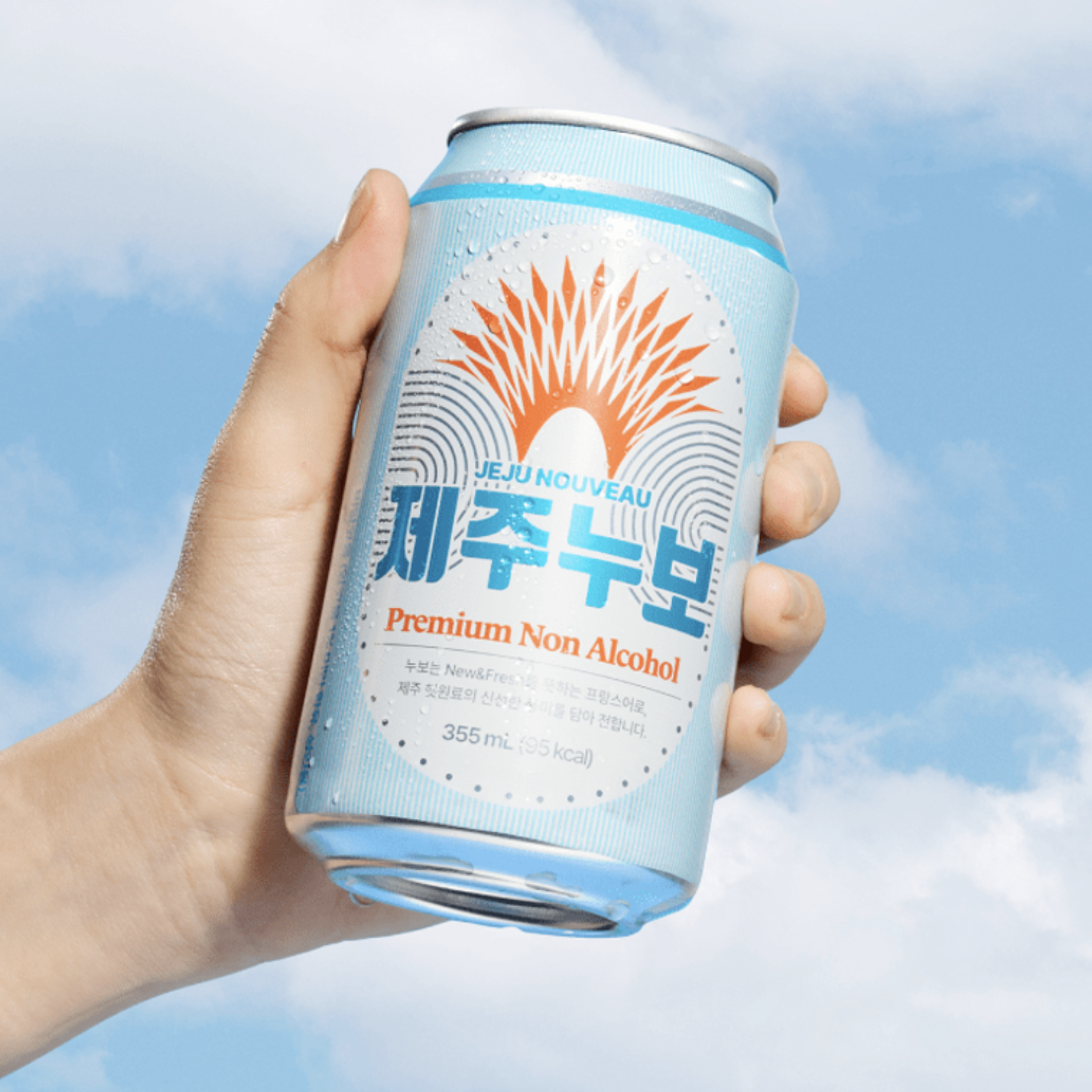 제주누보 제주 맥주 무알콜 술 임산부 수제 355ml 6캔 : 웅스 마켓