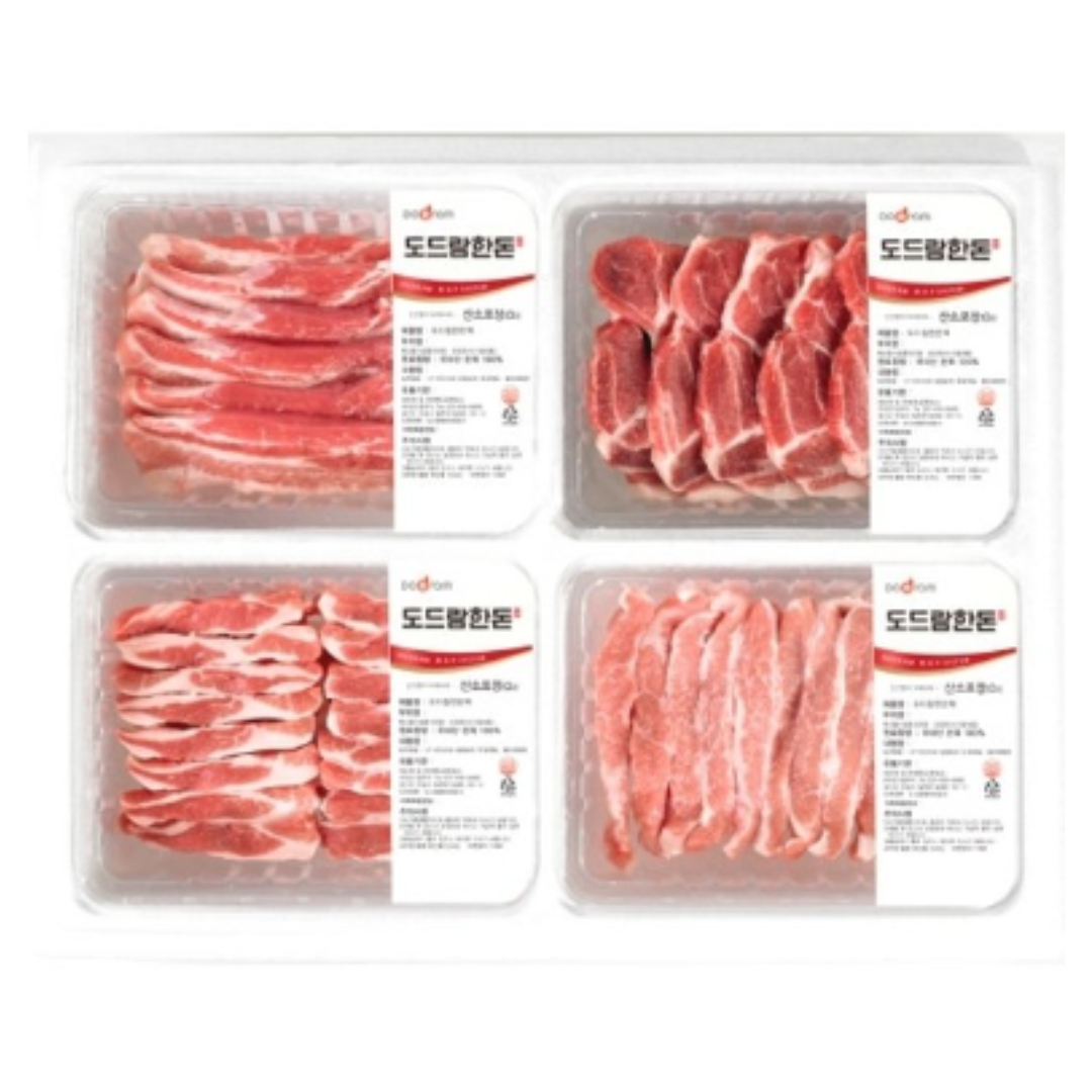 (001) 도드람푸드 도드람 도드람한돈 으뜸구이세트 1.6kg : 제이몰 스토어