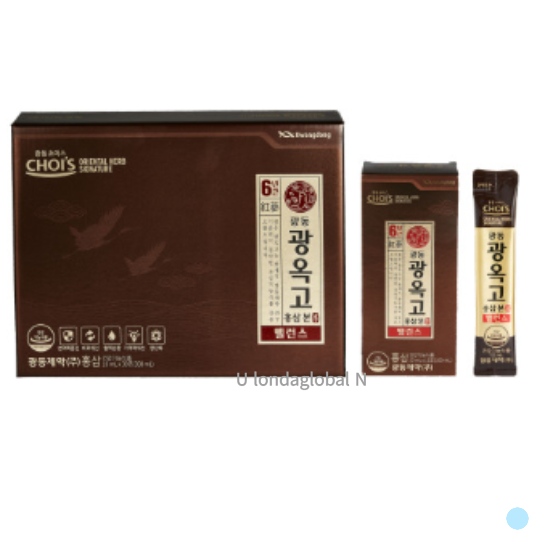 광동 광옥고 홍삼 본 스틱 밸런스 건강 선물 10ml30포 : 밥도둑마켓