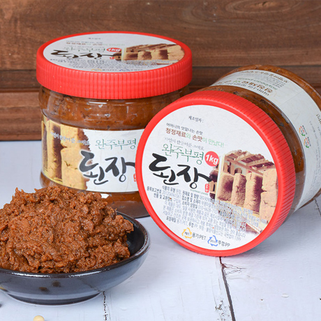 부평마을  전통된장 1kg : 완주몰