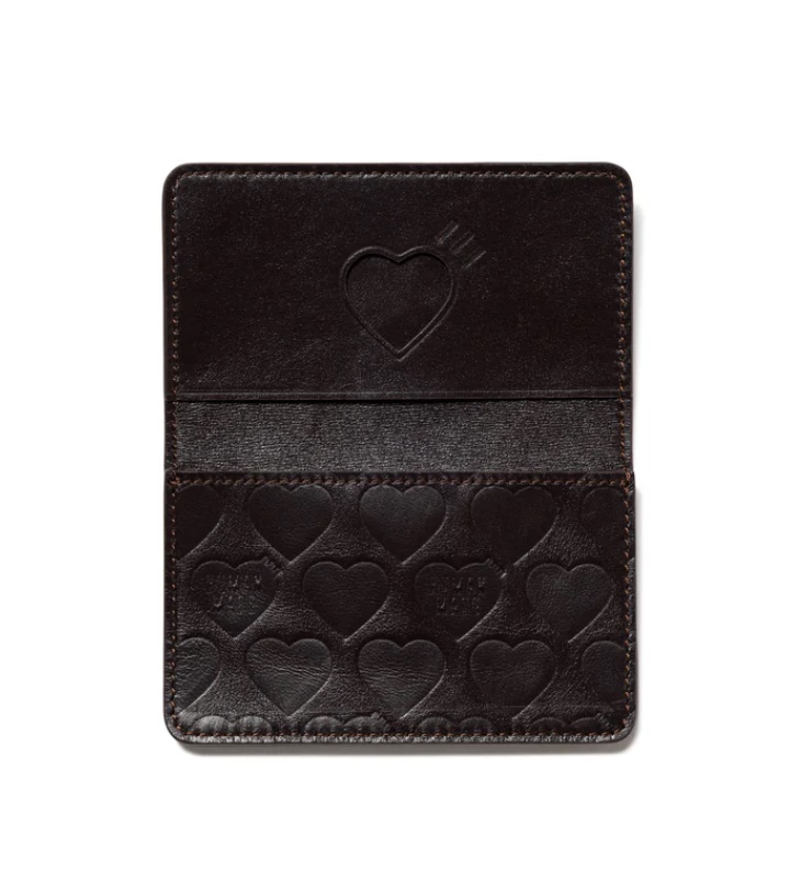 휴먼메이드 HUMAN MADE LEATHER CARD CASE 하트 엠보 가죽 카드 케이스 지갑 HM27GD054 _BSTL : 베스트.리