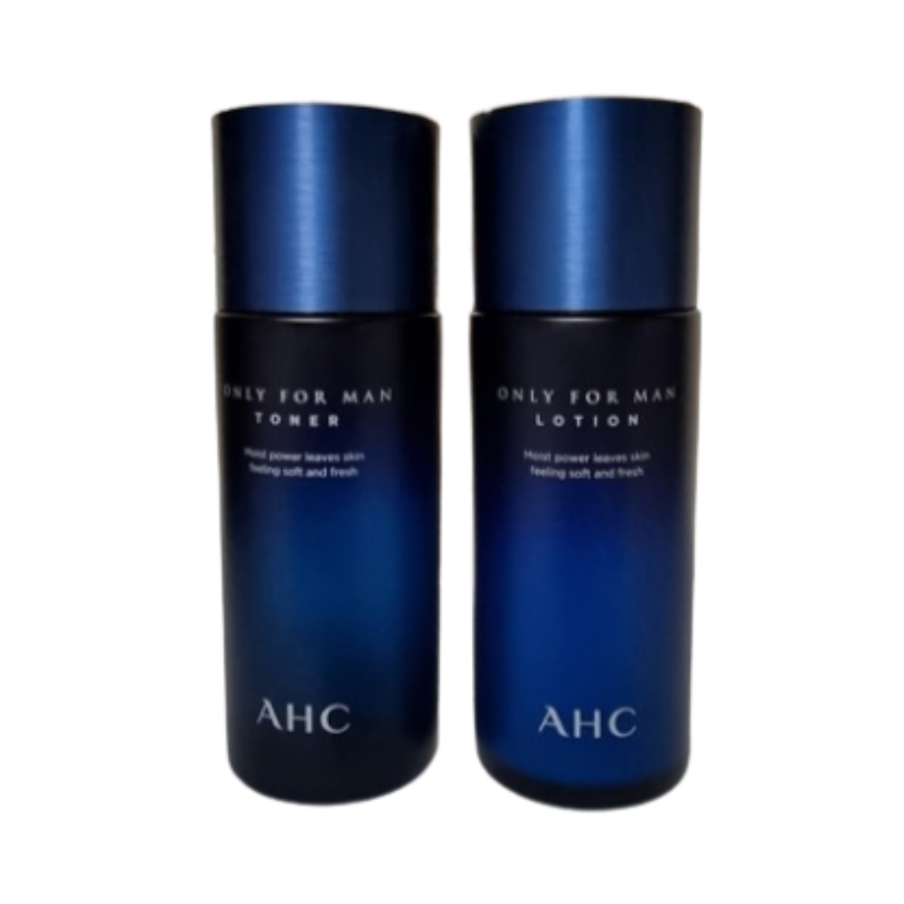 AHC 온리 포 맨 스킨케어 2종 세트 스킨 로션 남성 150ml : 까까조