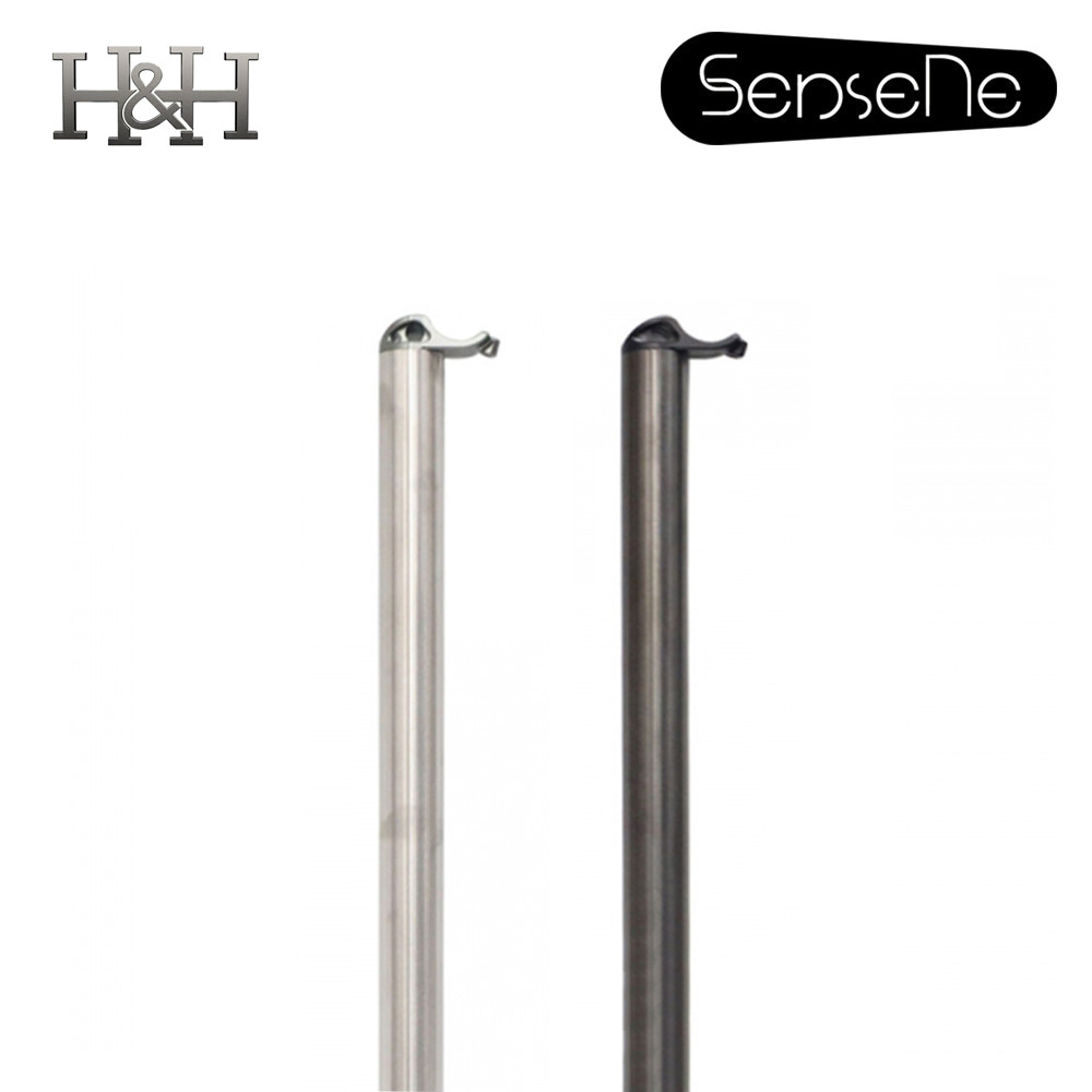 H&H 에이치앤에이치 브롬톤 티타늄 싯포스트 DC타입 540mm 티탄 : 센스네