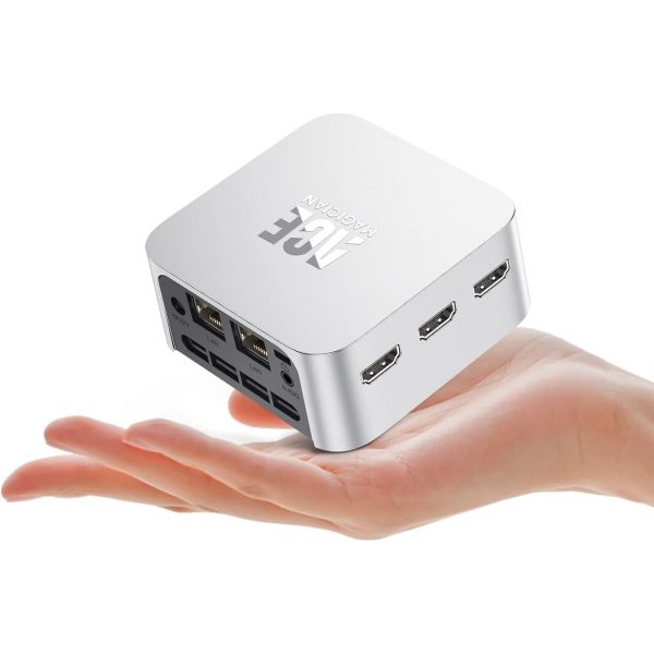 Mini PC 작업장 초미니 사무용 본체 ACEMAGICAN Windows 11 Pro 12th N95 12GB LPDDR5 256GB M.2 SSD Desktop Comp LRH : 오늘도기쁨20