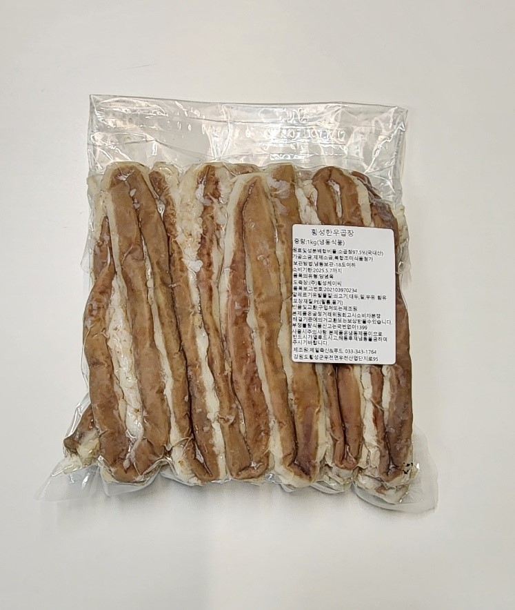 [횡성제일한우] 대용량 소곱창 대창 막창 삶은양 막내장 깐양 : 횡성제일한우곱창