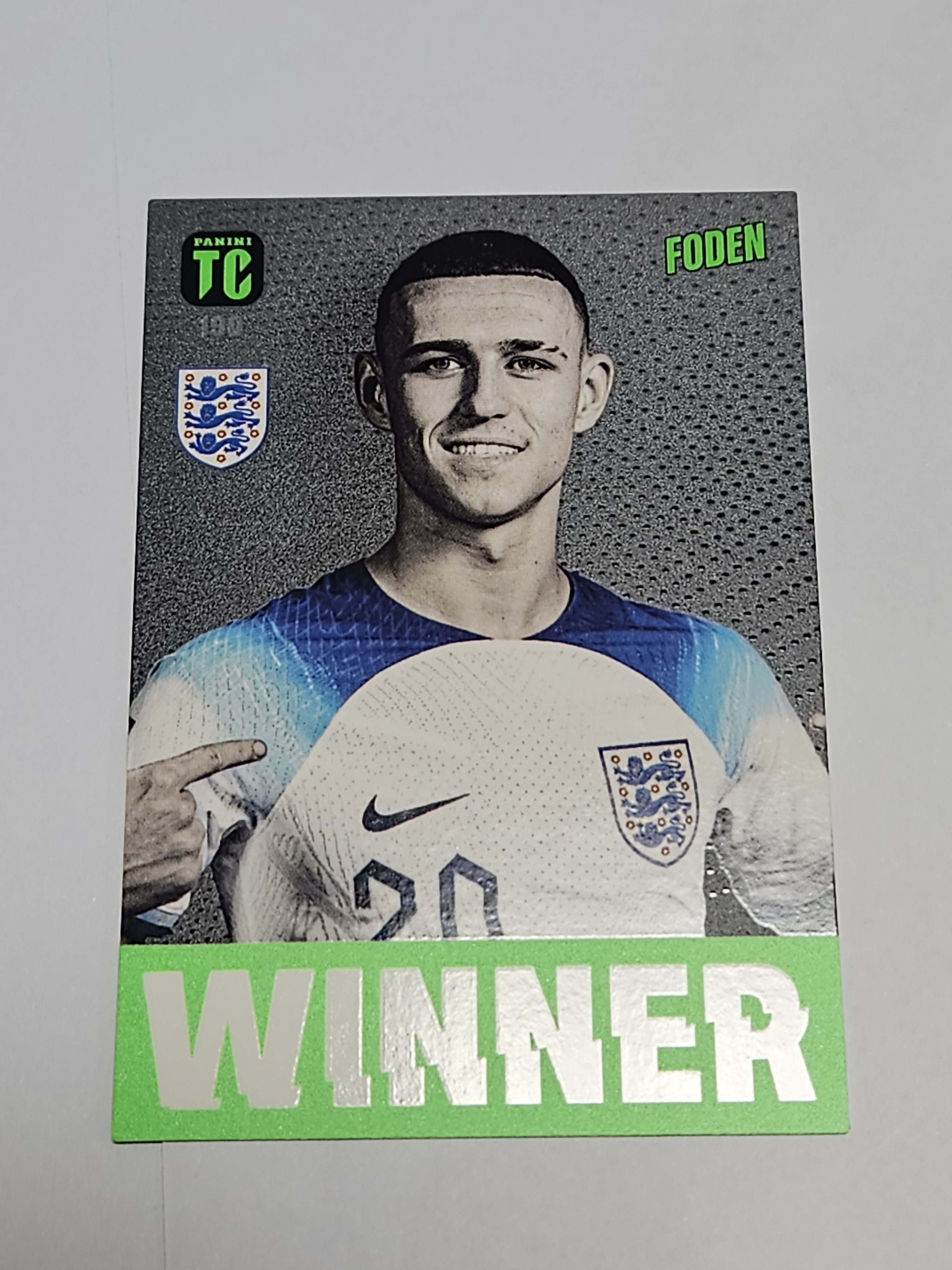 190 Phil Foden England Winner Panini Top Class 2024 파니니 탑클래스 2024 : 캠핑토이