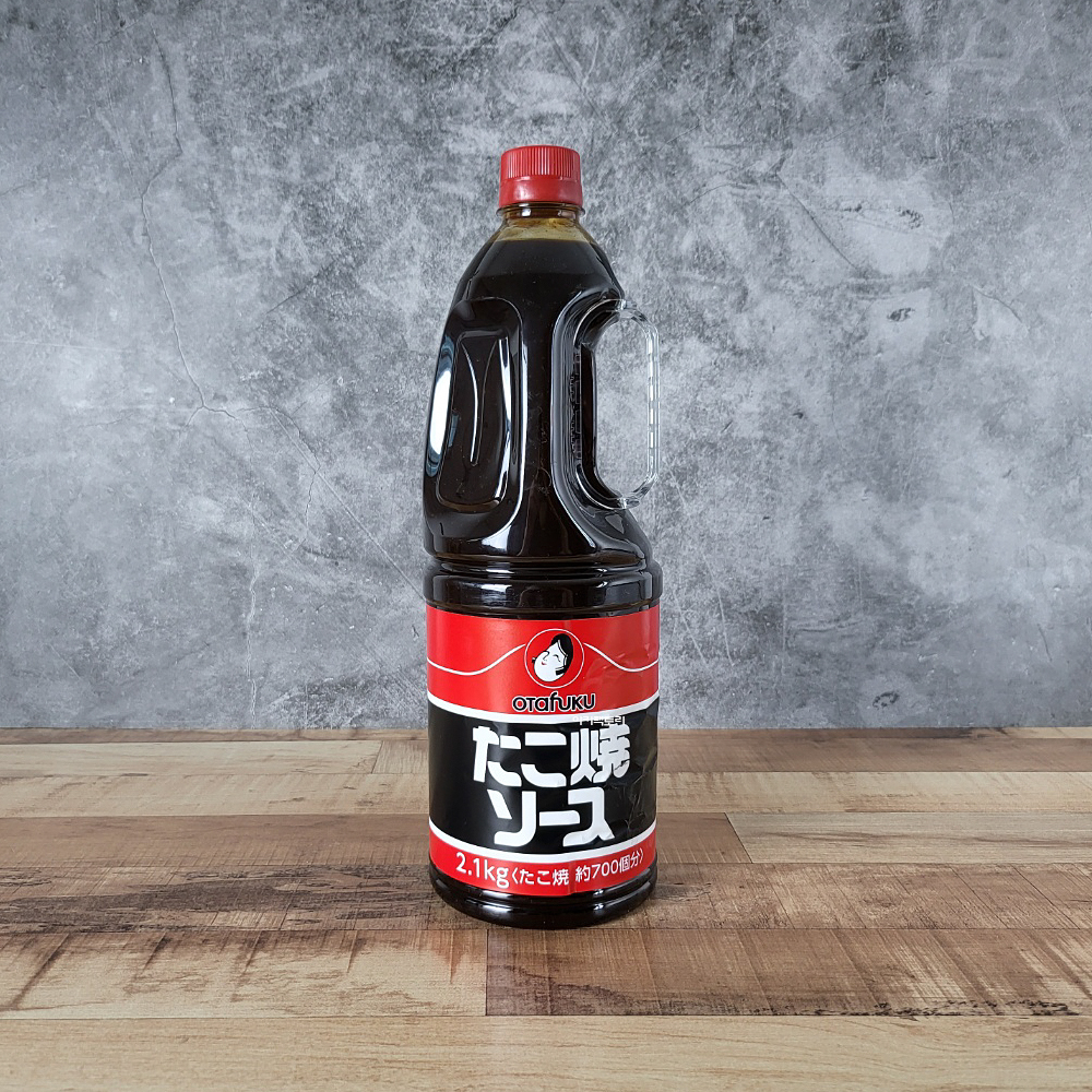 오타후쿠 타코야끼 소스 대용량 2.1kg(타코야키 재료, 다코야끼 만들기) : 야키팩토리