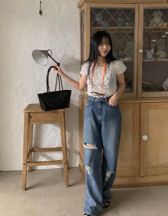 구제데님팬츠(1color) : 쓰담언니