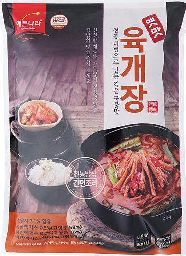 합천 해든나라 육개장 600g / 냉동 : 푸드앤하우스
