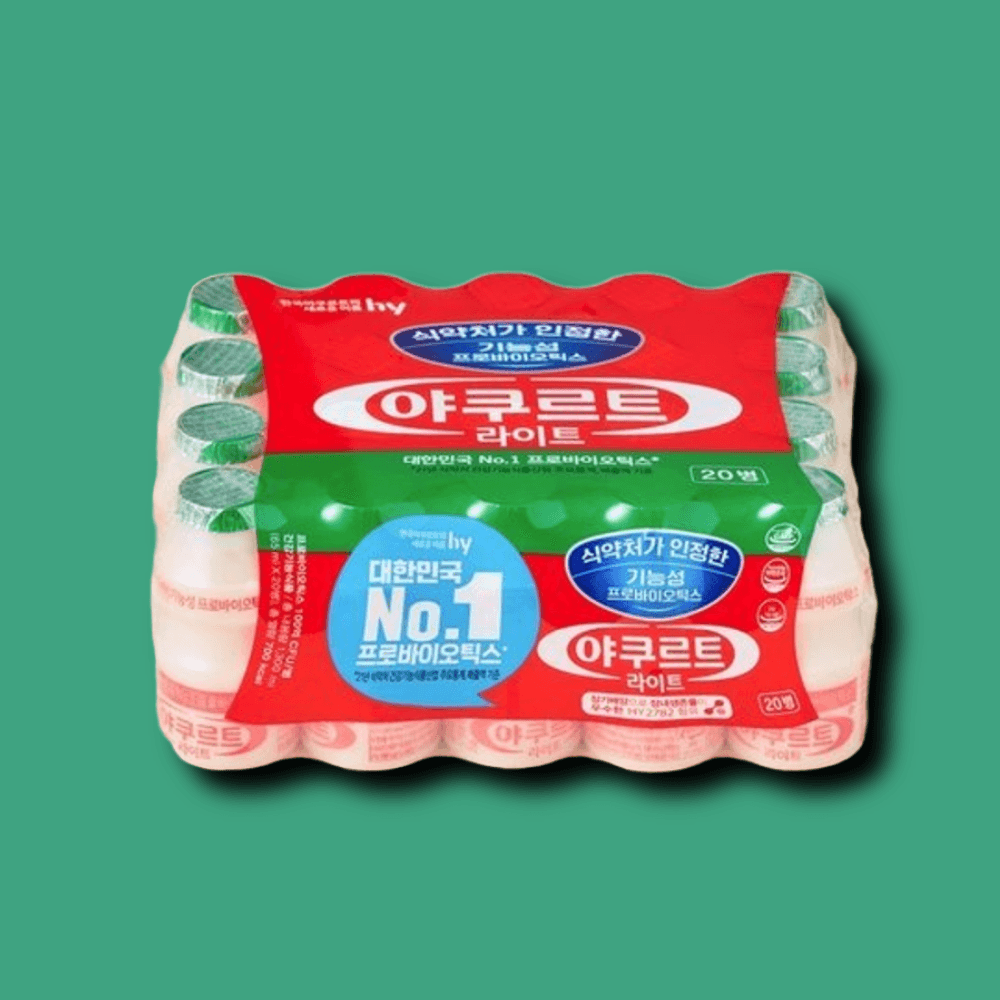 한국야쿠르트 야쿠르트 라이트 65ml 20입 요구르트 : 반애반