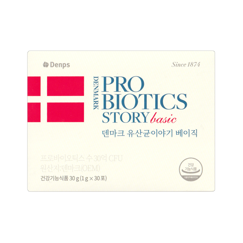 덴프스 덴마크 유산균이야기 베이직 1g x 30포 -디카라이프- : 디카라이프 주식회사