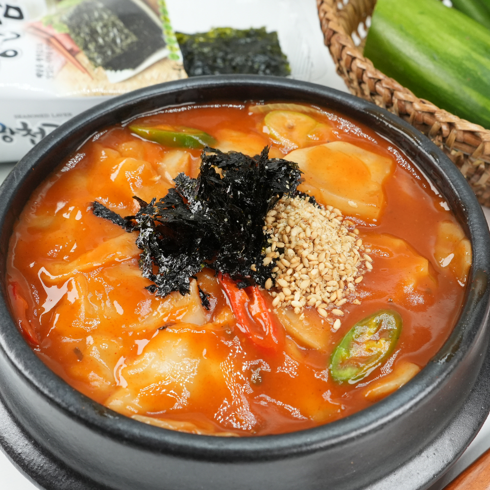 강릉얼큰 장칼국수 12인분. 구수하고 칼칼한 맛. 외 황태,멸치,해물 칼국수 : 소소락스토어