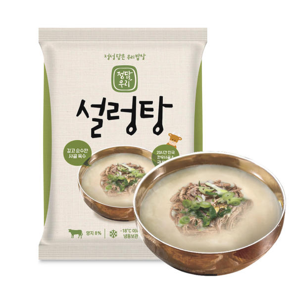 맛들식품 정담우리 설렁탕 400g 7팩 : 소백마켓 SOVAC