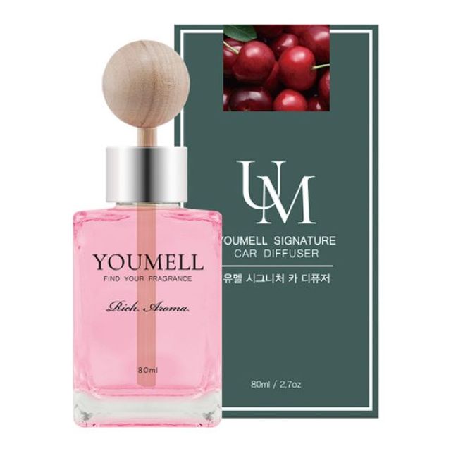 THS 방향제 유멜 카 디퓨저 80ml 디퓨져 12종택1 아로마향 : 트릭스몰