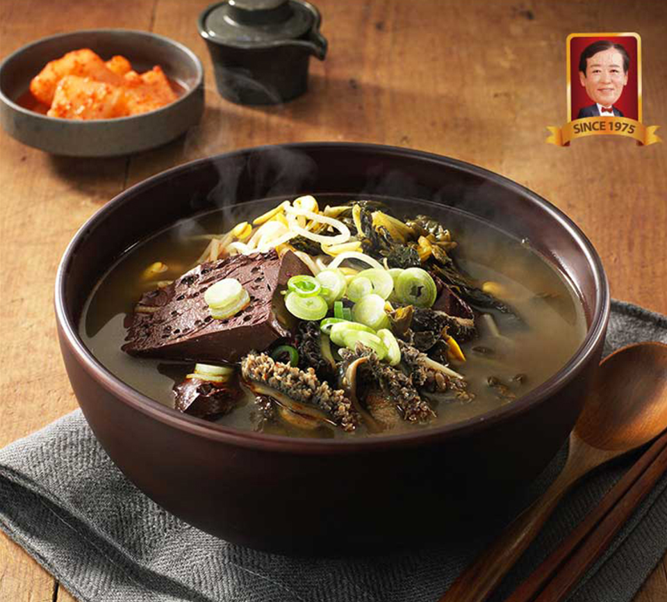 집에서 즐기는 양평 서울해장국 큰아들집 한우 시레기 해장국 400g 10팩 : 가온shop