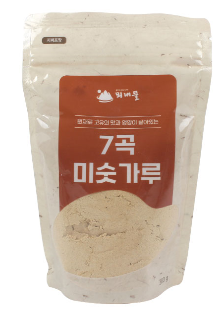 7곡 미숫가루 100%국산 원재료 뫼내뜰 : 뫼내뜰영농조합법인식품2공장