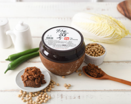 정들콩 재래식 전통 집 수제된장 1kg : 인천로컬푸드협동조합