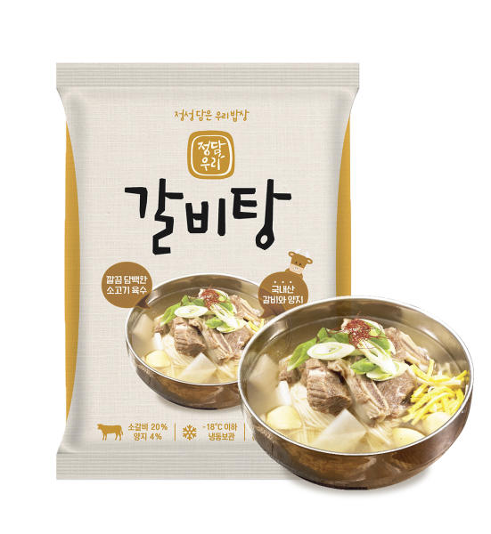 맛들식품 정담우리 갈비탕 500g 5팩 : 소백마켓 SOVAC