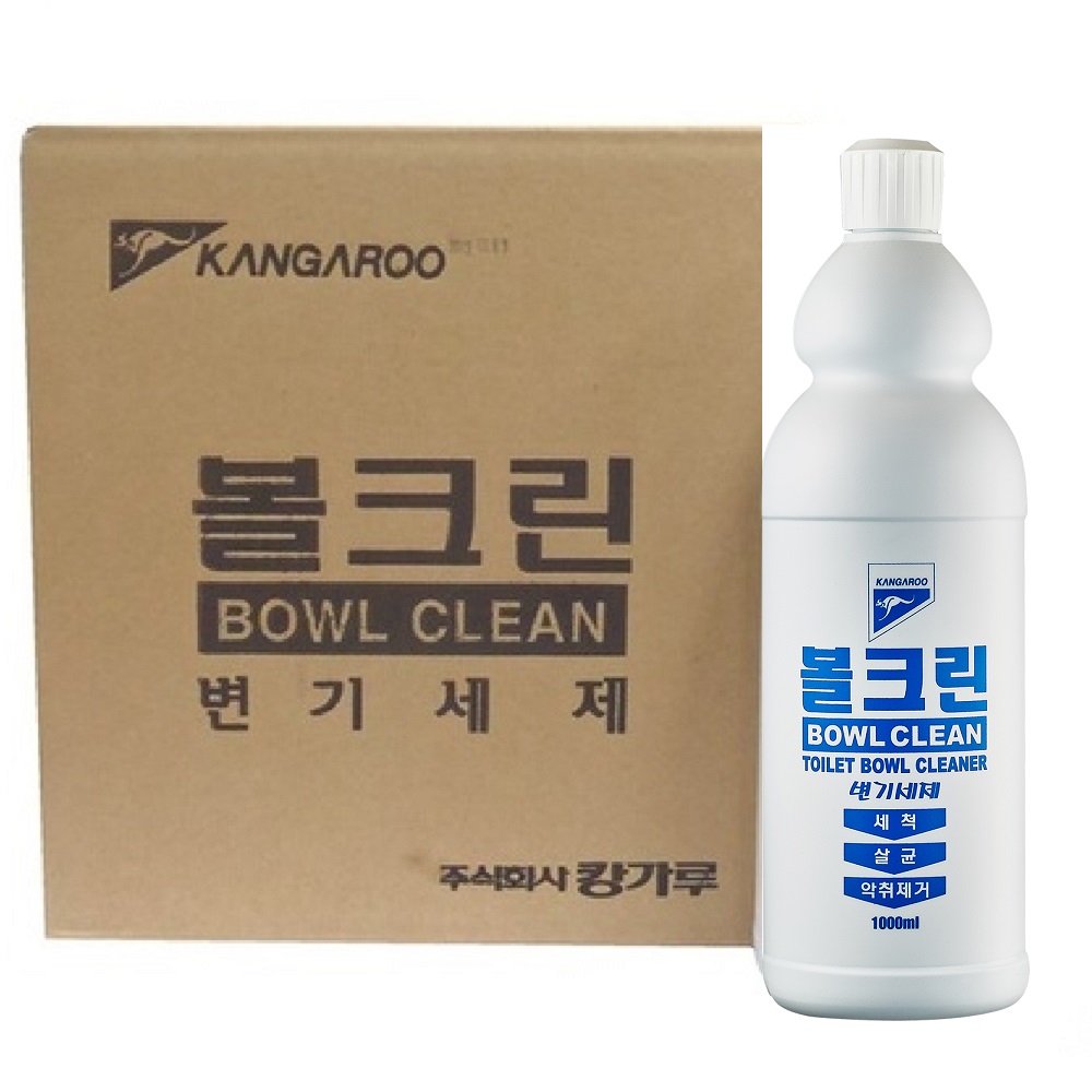 캉가루 볼크린1L X 6개 화장실청소 요석제거 변기세정제 캉가루 : 코리아크린업켐