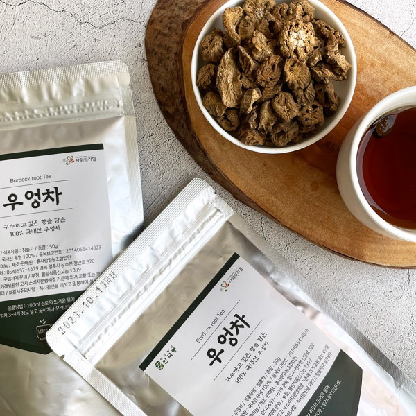 [더조은푸드] [더조은] 국내산 볶은 우엉차(지퍼백) 50g x 5팩 : 롯데아이몰