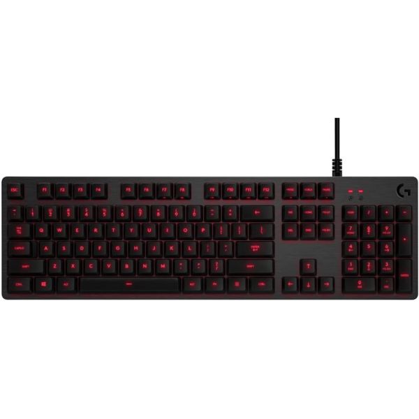 로지텍 게이밍 키보드 저소음 pc 게임 G413 백라이트 기계식 키보드(USB 패스스루 포함) – 카본 : 잇츠어썸42호