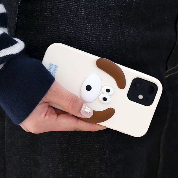 TYDL 버니퍼피 실리콘 케이스 for iphone11 pro 퍼피 : 은율 스토어