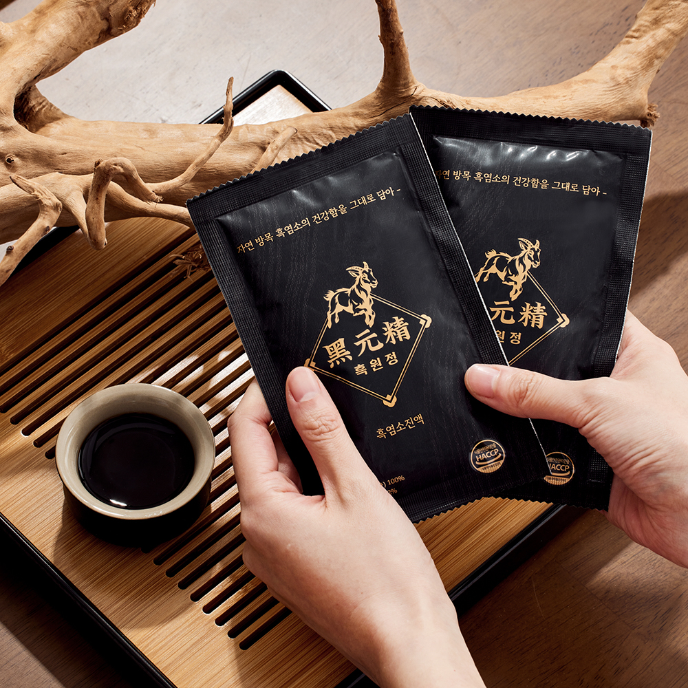 국산 토종 흑염소 진액 즙 액기스 흑원정 파워팩 (100ml x 30팩) : 라이프 글로우