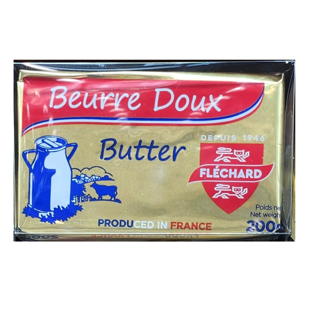 프랑스 프리차드 무염버터(200g) - 프리미엄 천연발효버터 Beurre Doux : 위드베이킹