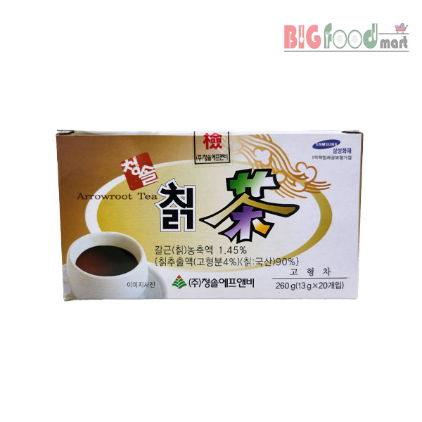 청솔 칡차 13g X 20개입 : 빅푸드마트