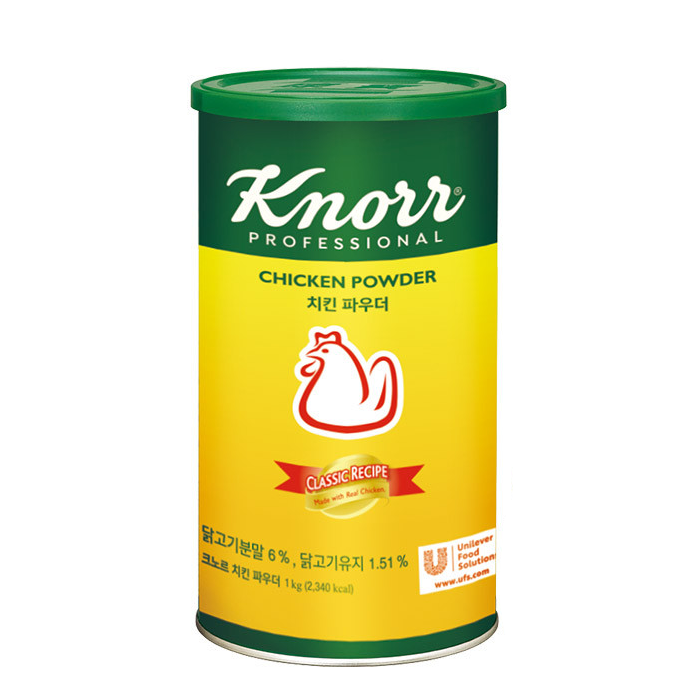크노르 치킨파우더 1kg 분말 쌀국수 볶음요리 샤브샤브 : 가득찬 푸드스토어