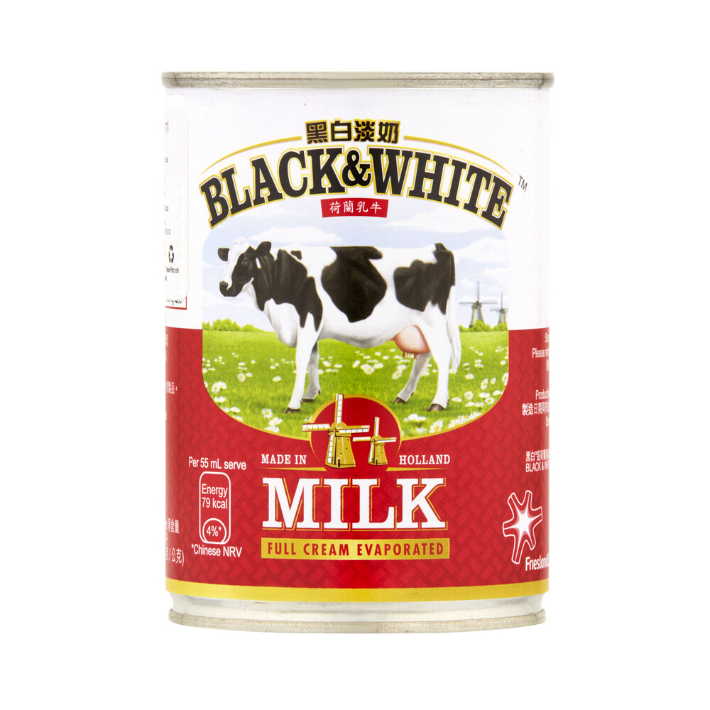 블랙 앤 화이트 연유 385mL : 오지다