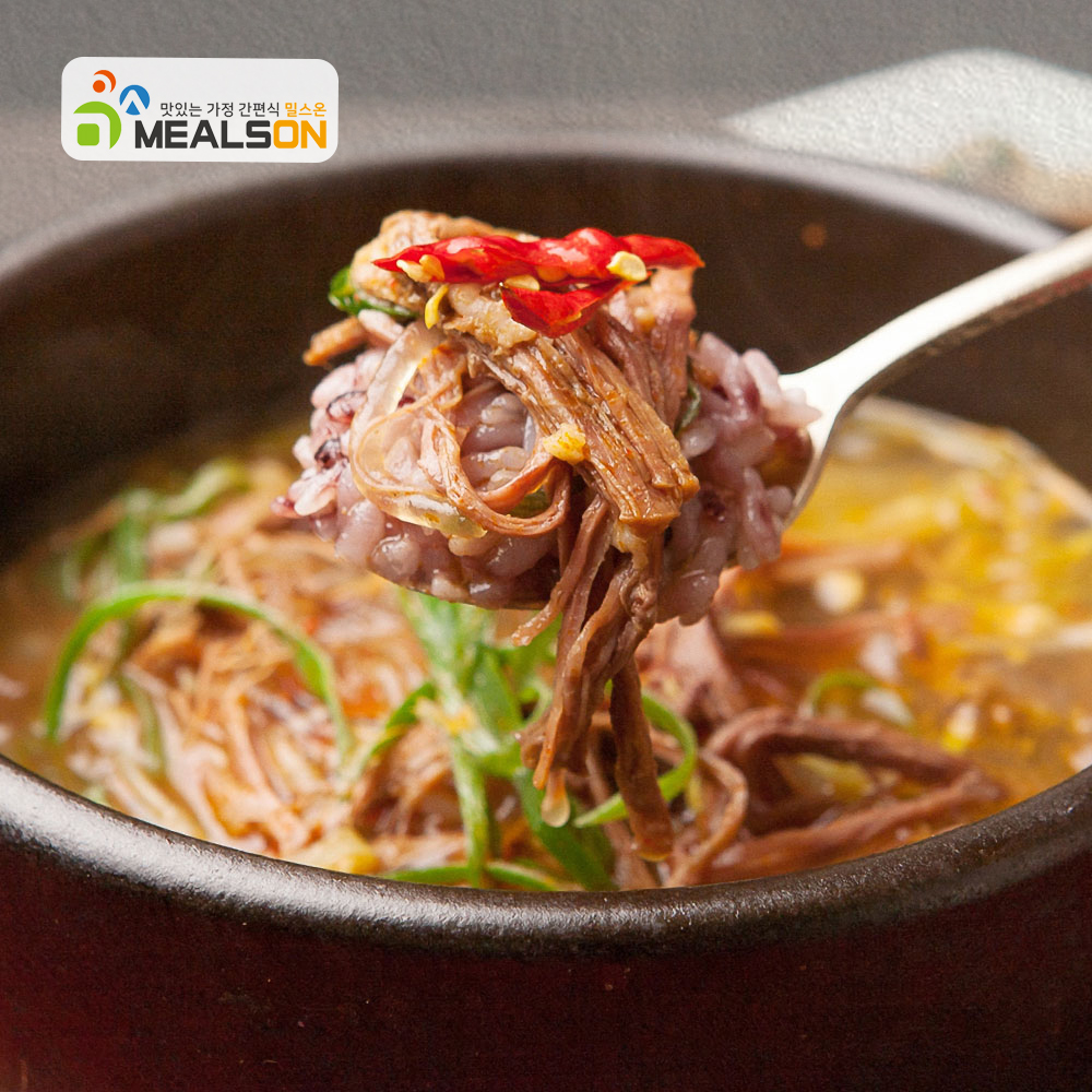 순자네 소고기 국밥 쇠고기 해장국 장터국밥 680g : 밀스온