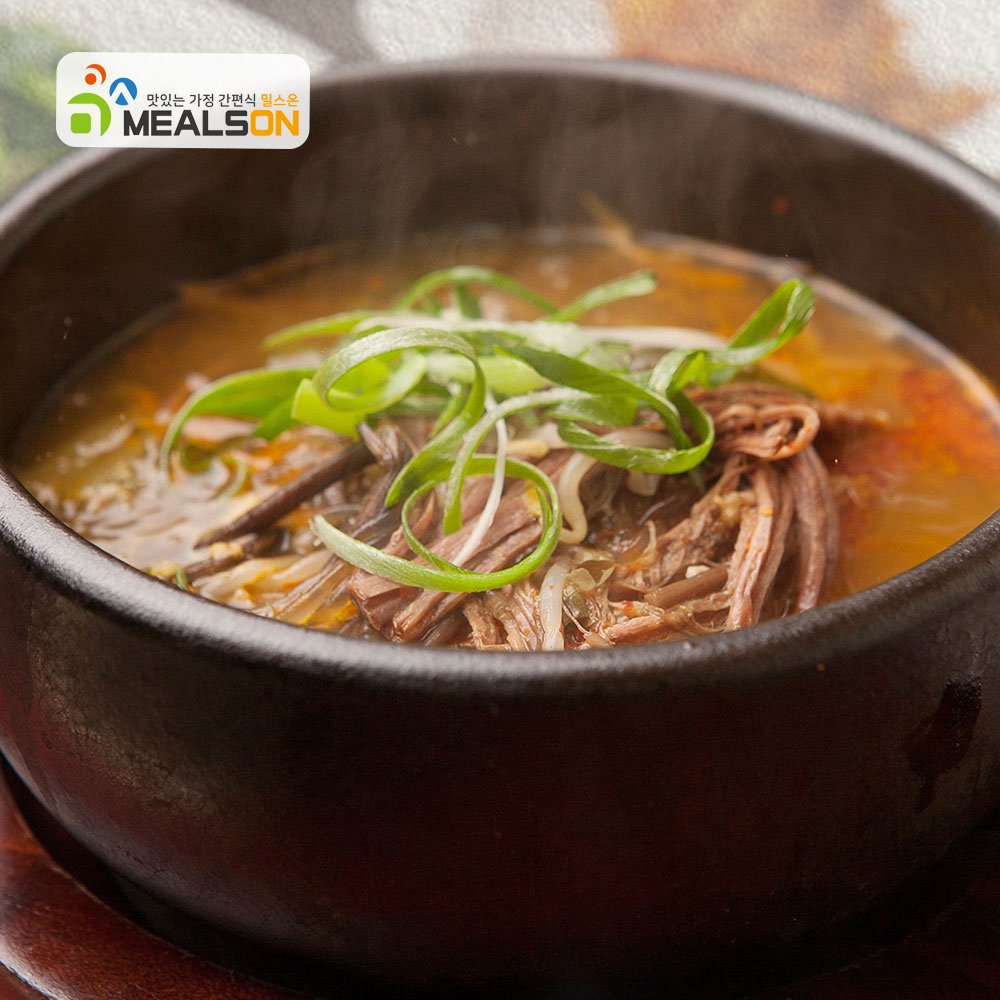순자네 소고기 국밥 쇠고기 해장국 장터국밥 680g : 밀스온