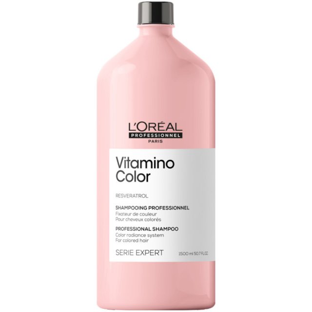 로레알프로페셔널 세리엑스퍼트 비타미노 컬러 염색 모발용 샴푸 1500ml 새치 미용실삼푸 : 심이오빠
