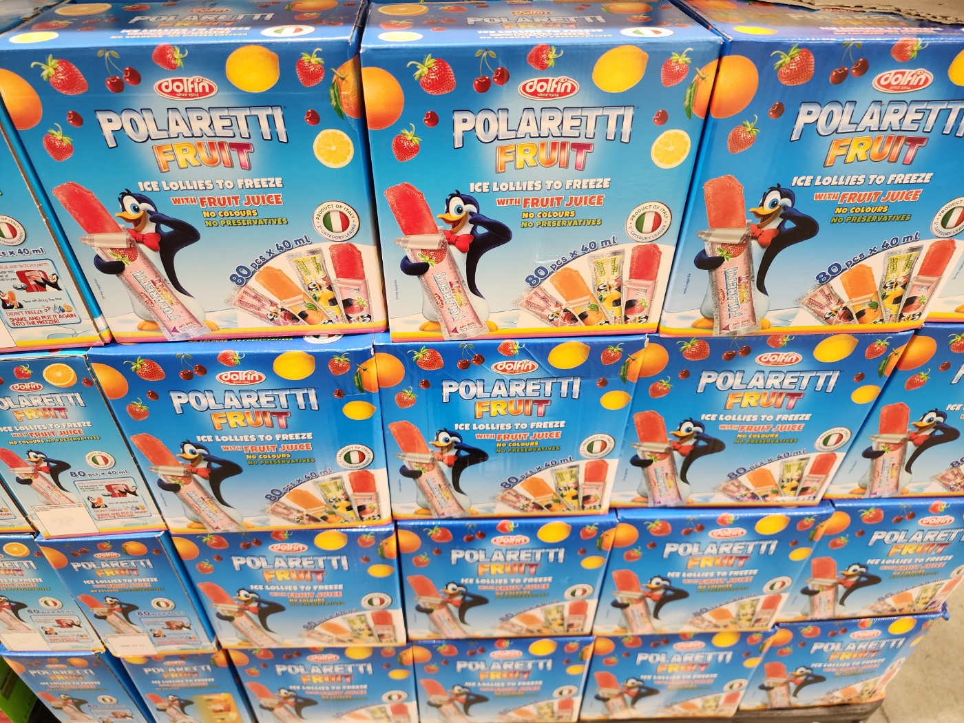 코스트코 POLARETTI 후르트 아이스바 40ML X 80 구매대행 : 봉스구매대행