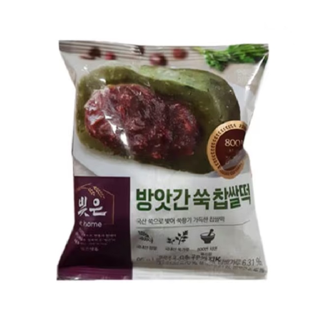 삼립 빚은 방앗간 쑥 찹쌀떡 475g (95g x 5개입) : 그린푸드마켓