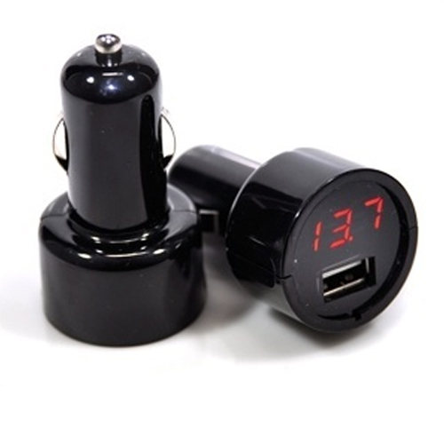 [고고카] [12V/24V] 시거잭 USB 볼트메타 블루 : 주식회사엔공구