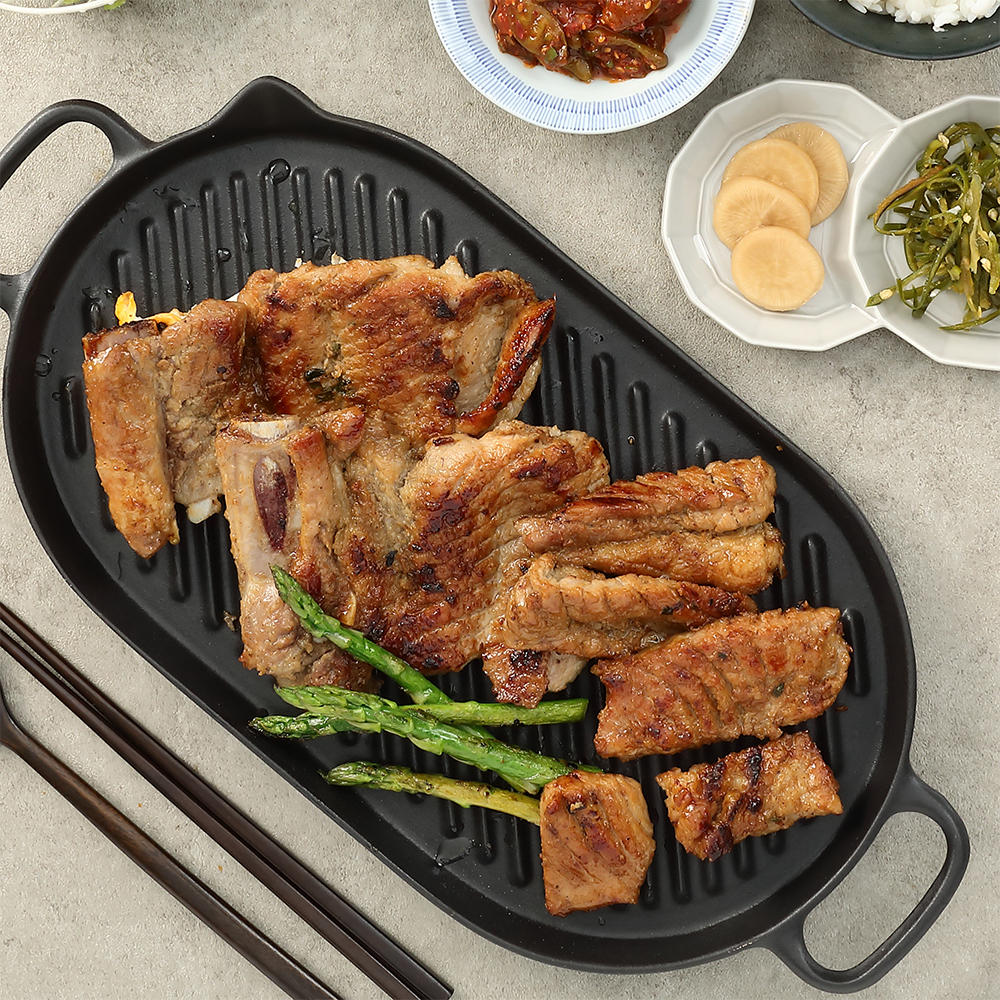 [또순이 고기듬뿍] 양념돼지갈비 1.2kg 간장에 푹 담겨진 갈비가 아닌 돼지갈비만 1kg : 신림동 또순이