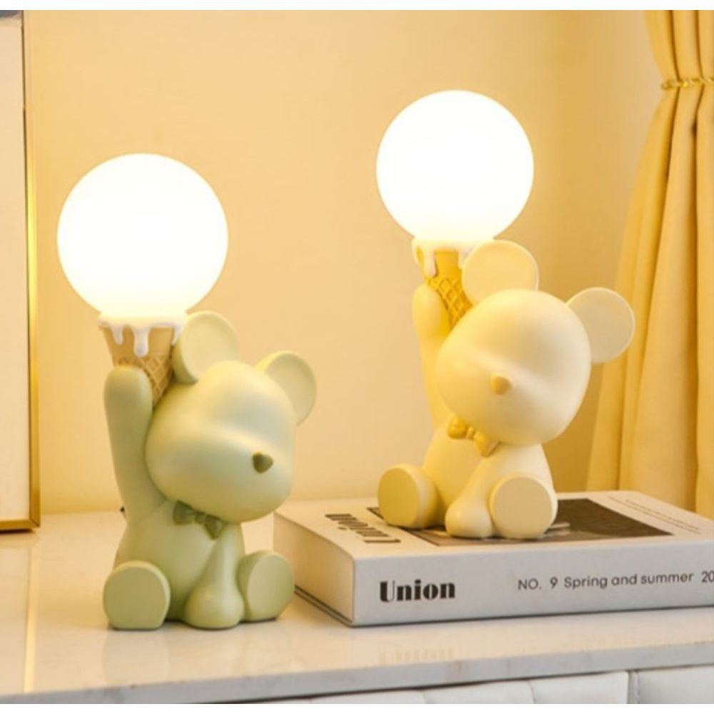탁상 조명 마카롱 곰돌이스탠드 침실무드등 데스크 조명 협탁 : SELLA store